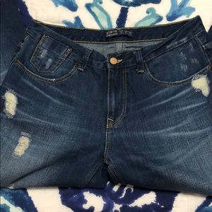 Zara distressed jeans